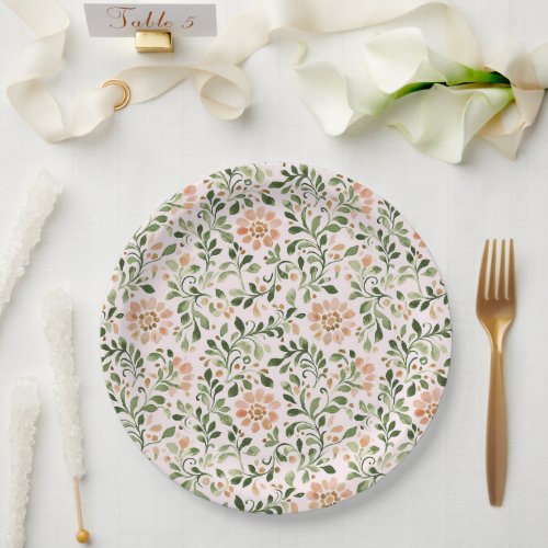 Pink Chic Floral Bridal Shower