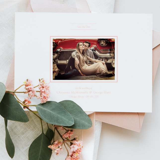 Pink Chic Simple & Minimal Photo Wedding (Creator Uploaded)