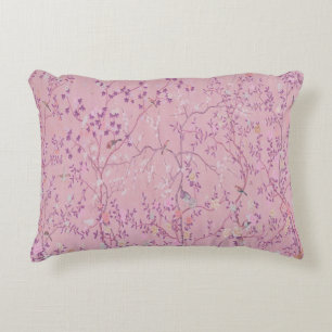 Pink Chinoiserie  Accent Pillow