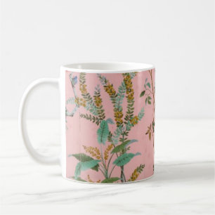Pink Chinoiserie Coffee Mug