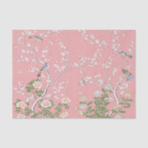 Pink Chinoiserie Decoupage