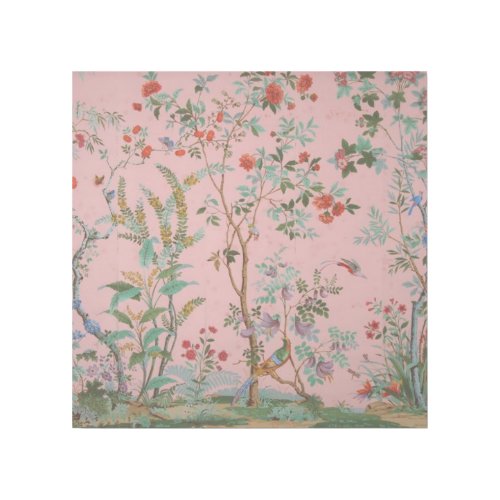 Pink Chinoiserie Gallery Wrap