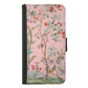 Pink Chinoiserie Samsung Galaxy S5 Wallet Case