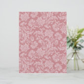 Pink Chintz Pattern Card Stock DIY Scrapbooking (Standing Front)