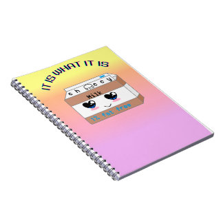 Pink Choccy Milk Generation Z Vibe Notebook