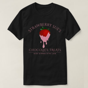 pink chocolate strawberry T-Shirt