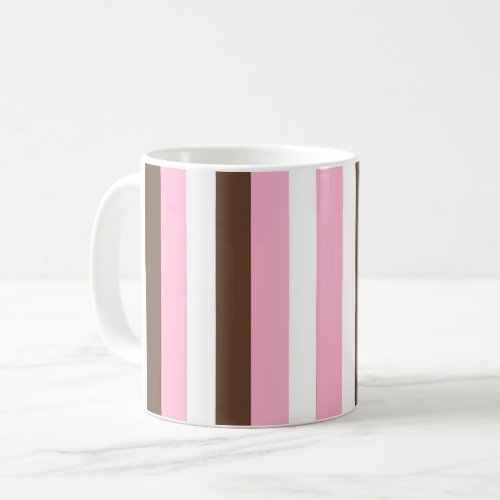 Pink Chocolate Vanilla Coffee Mug