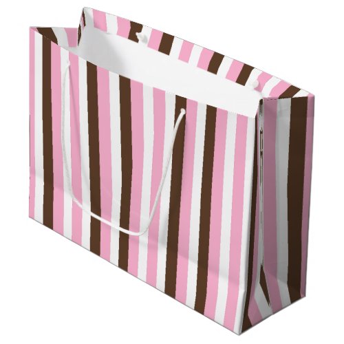 Pink Chocolate Vanilla Large Gift Bag