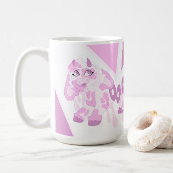 Pink Chopped Cow Mug by colourfuldesigns at Zazzle