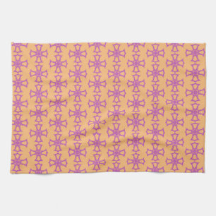 Pink Christian Cross Kitchen Towel
