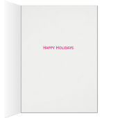 Pink Christmas Cards (Inside (Right))