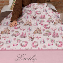 Pink Christmas Custom