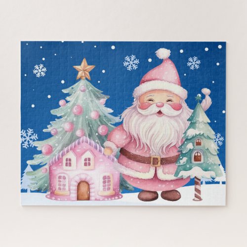 Pink Christmas Puzzle