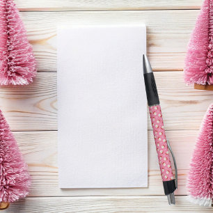 Pink Christmas Santa Pen