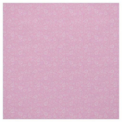 Pink Christmas Tree Festive Style Fabric