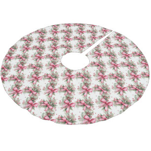 Pink Christmas Tree Skirt