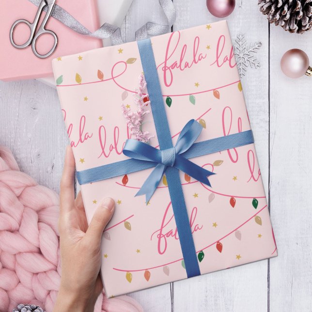 Pink Christmas Wrapping Paper (Creator Uploaded)