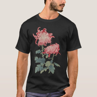 Pink Chrysanthemum 2 - Hasegawa - Traditional Japa T-Shirt