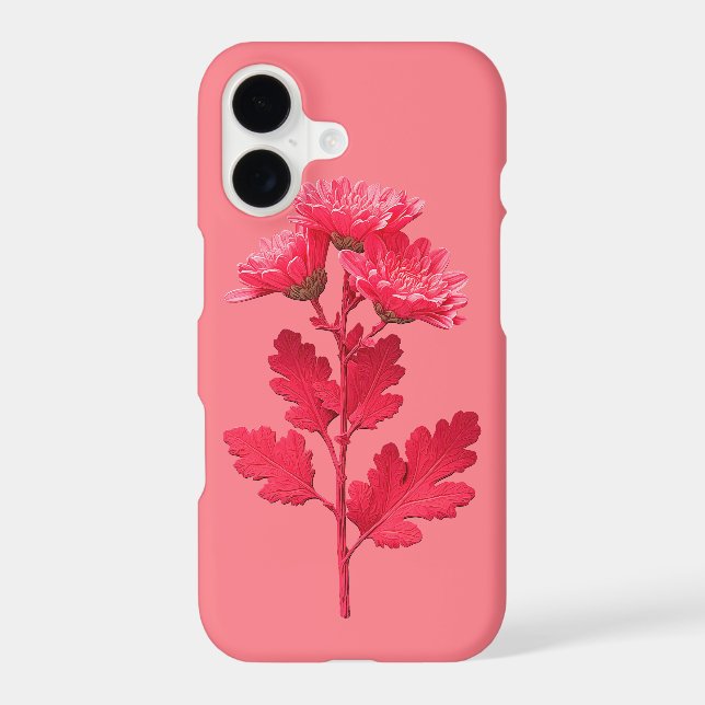 Pink Chrysanthemum  Case-Mate iPhone Case (Back)