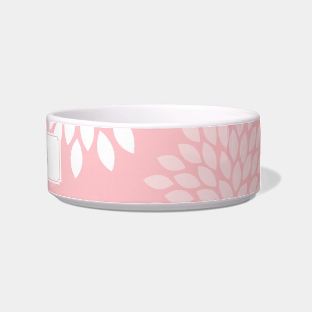 Pink Chrysanthemums Floral Pattern Bowl (Right)