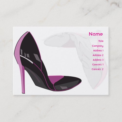 Pink - Chubby Business Cards