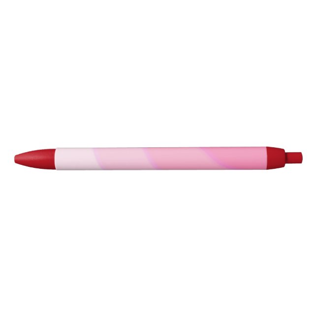 Pink Circular custom Swirls Pen  (Front)
