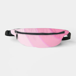 Pink Circular Swirls ombre  Fanny Pack