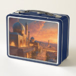 Pink City Reverie Metal Lunch Box