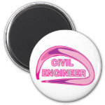 Pink Civil Engineer Golf Balls