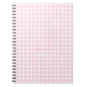 Pink Classic Gingham Notebook