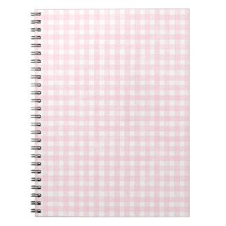 Pink Classic Gingham Notebook