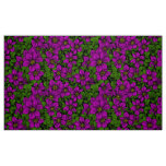 Pink Clematis vine Fabric