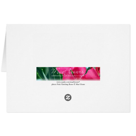 Pink Climbing Roses (Back Horizontal)