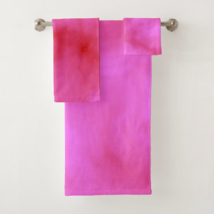 Pink Cloud   Bath Towel Set