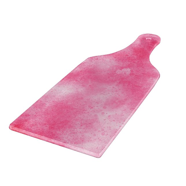 Pink Cloud Effect Chopping Board (Corner)