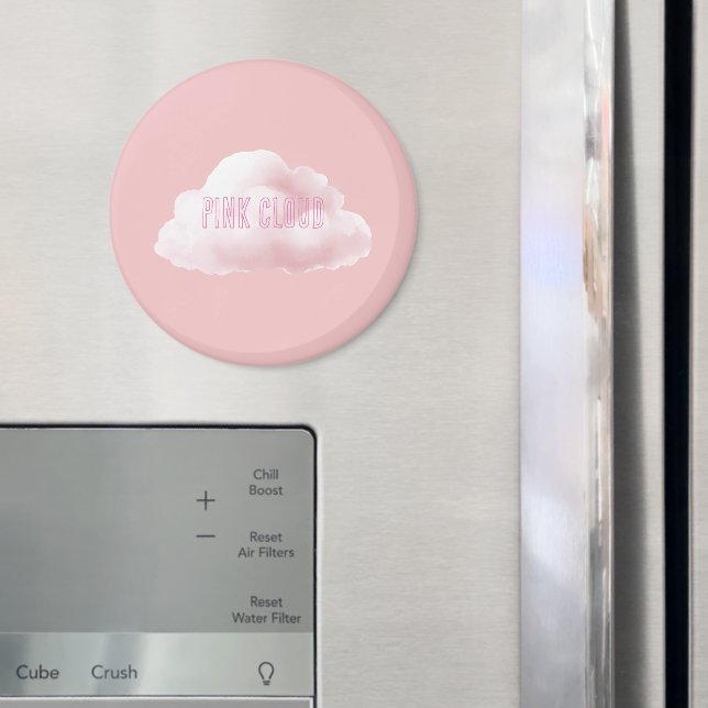 Pink Cloud Magnet (In Situ (Fridge))