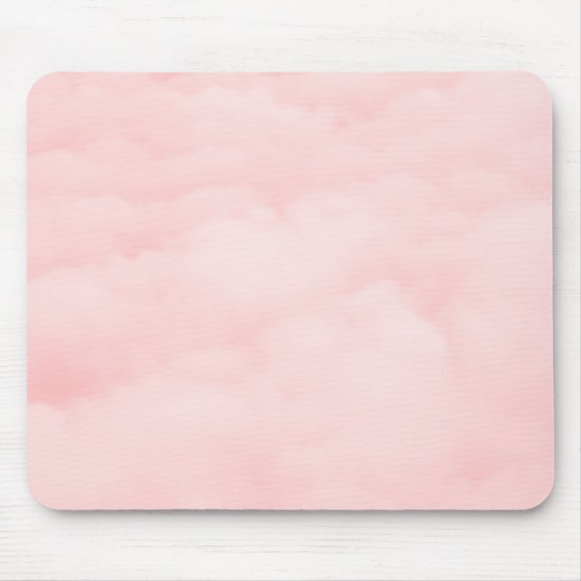 Pink Cloud Mousepad (Front)