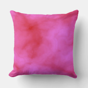 Pink Cloud Throw Pillow