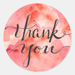 Gratitude Stickers | Zazzle