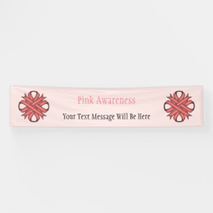 Pink Clover Ribbon by Kenneth Yoncich Banner