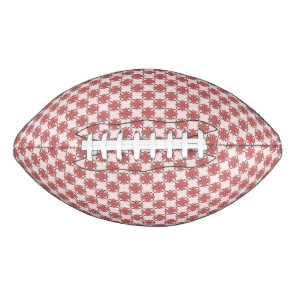 Pink Clover Ribbon by Kenneth Yoncich Football
