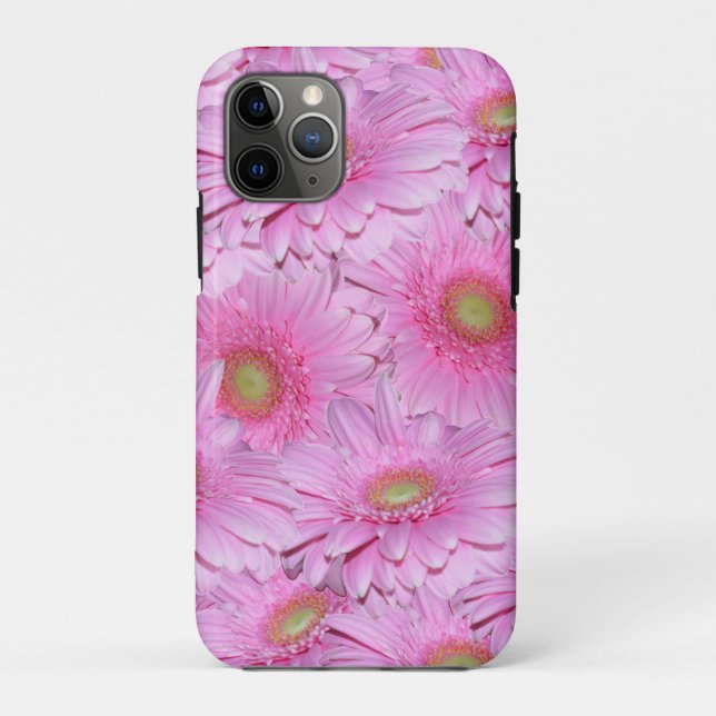 Pink Cluster Of Gerbera Flower,   Case-Mate iPhone Case (Back)