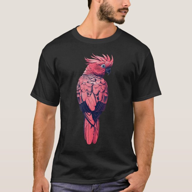 Pink cockatoo T-Shirt (Front)