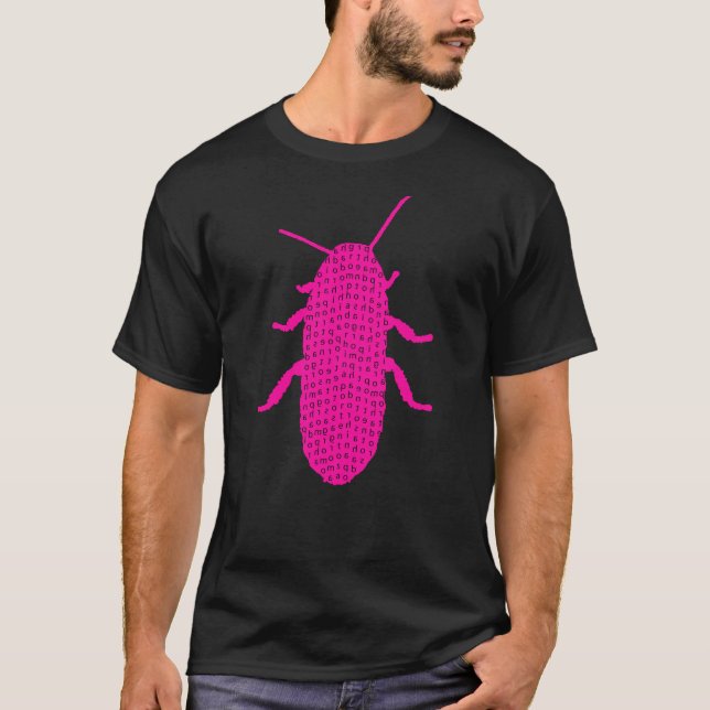 Pink Cockroach T-Shirt (Front)