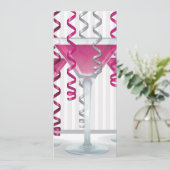 Pink cocktail and ribbon (Standing Front)