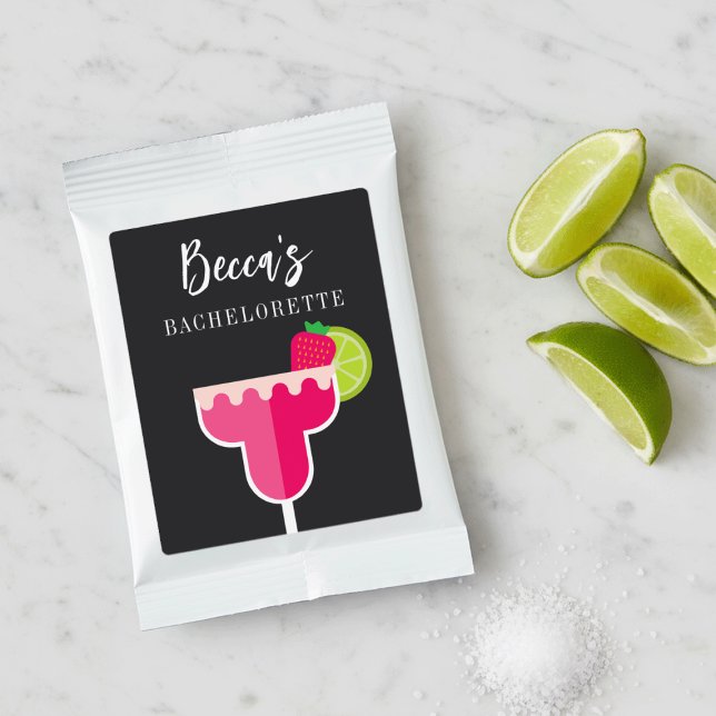 Pink Cocktail Bachelorette Party Favor Margarita Drink Mix (Creator Uploaded)