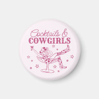 Pink Cocktails and Cowgirls Bachelorette Favors