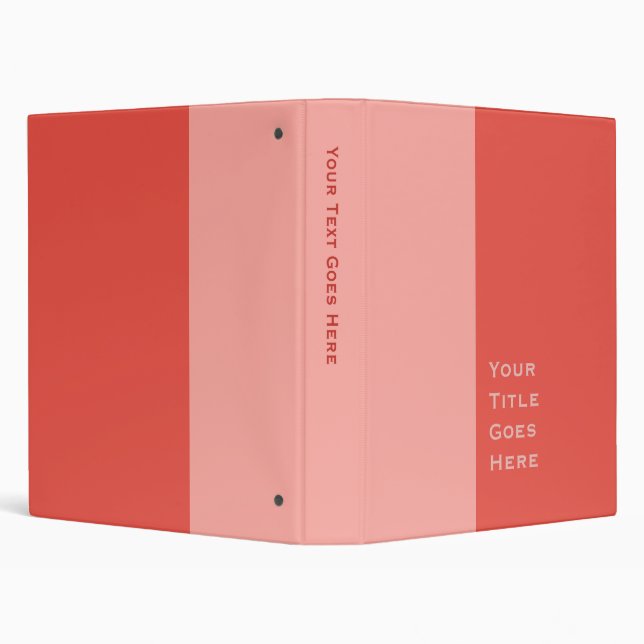pink color 3 ring binder (Background)