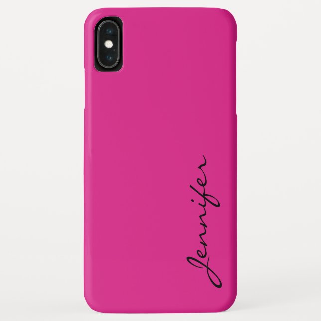 pink color background Case-Mate iPhone case (Back)