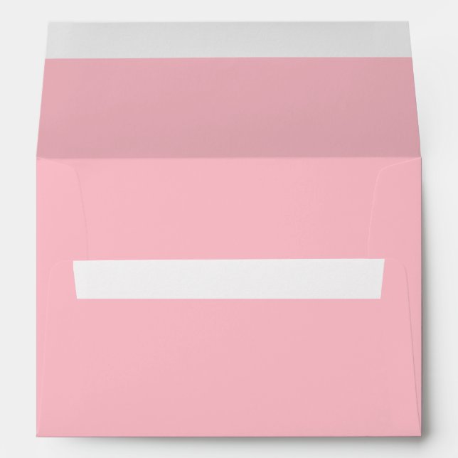 Pink Color Envelope 5.25 x 7.25 inch (Back (Bottom))